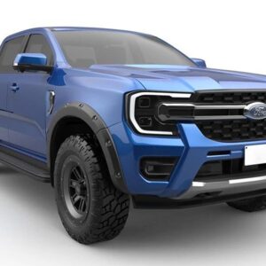 Ford Ranger 2023+ DC XLT/S; LTD Tiivalaiendite kompl. Must matt; dekoratiivpoltidega