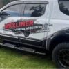 Ford Ranger/Wildtrak DC 2023-2025 Tiivalaiendite kompl. Must krobeline. Ilma anduriteta.