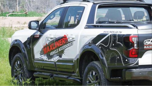 Ford Ranger/Wildtrak DC 2023-2025 Tiivalaiendite kompl. Värvitud #GF22. Ilma anduriteta!!!