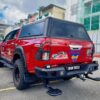 Ford Ranger DC 2023+ Aluminium kastikate, küljeluugid avanevad ülesse, sisevalgustus