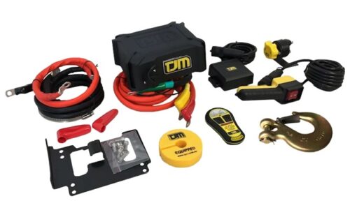 TJM Torq Winch 12000LB - synthetic rope, remote control
