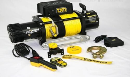 TJM Torq Winch 12000LB - synthetic rope, remote control