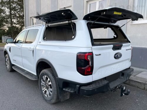Ford Ranger DC 2023+ Work kastikate, küljeluugid avanevad ülesse, valge-PN3GZ