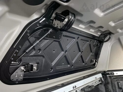 VW Amarok DC 2023+ Work kastikate, küljeluugid avanevad ülesse, valge-2E2E, L9F0