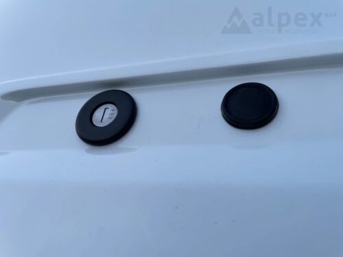 VW Amarok DC 2023+ Work kastikate, küljeluugid avanevad ülesse, valge-2E2E, L9F0