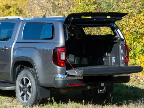 VW Amarok DC 2025+ Stylish kastikate, küljeaknad-parem ülesse avanev, vasak-klapitav