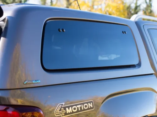 VW Amarok DC 2025+ Stylish kastikate, küljeaknad-parem ülesse avanev, vasak-klapitav