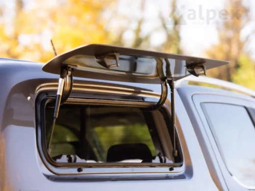 VW Amarok DC 2025+ Stylish kastikate, küljeaknad-parem ülesse avanev, vasak-klapitav