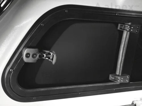 VW Amarok DC 2025+ Stylish kastikate, küljeaknad-parem ülesse avanev, vasak-klapitav