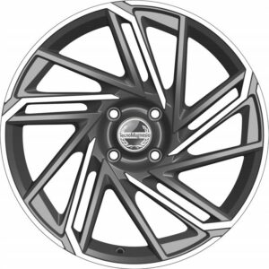 EPOWER 7X17 4X98 ET 30 58,1 GUN METALLIC MIRROR