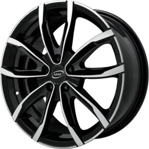 EVO001 6,0X15 4X100 ET 40 60,1 BLACK POLISHED
