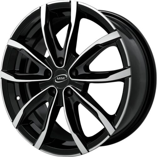 EVO001 6,0X15 5X100 ET 35 60,1 BLACK POLISHED