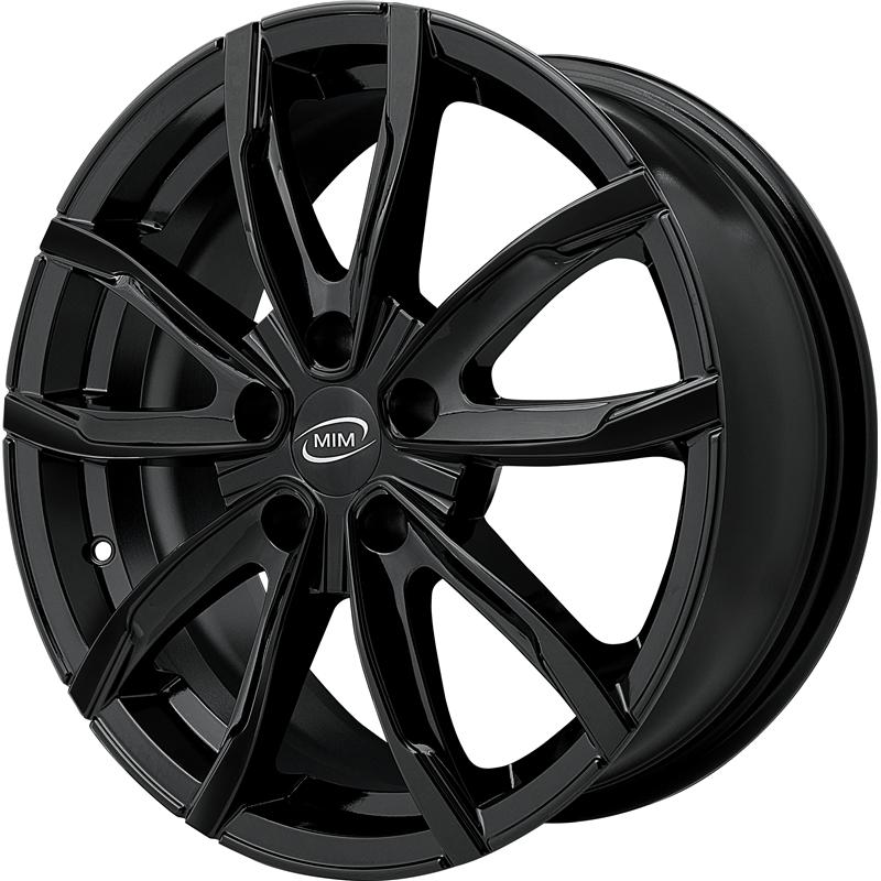 EVO001 6,0X15 4X100 ET 40 60,1 GLOSSY BLACK