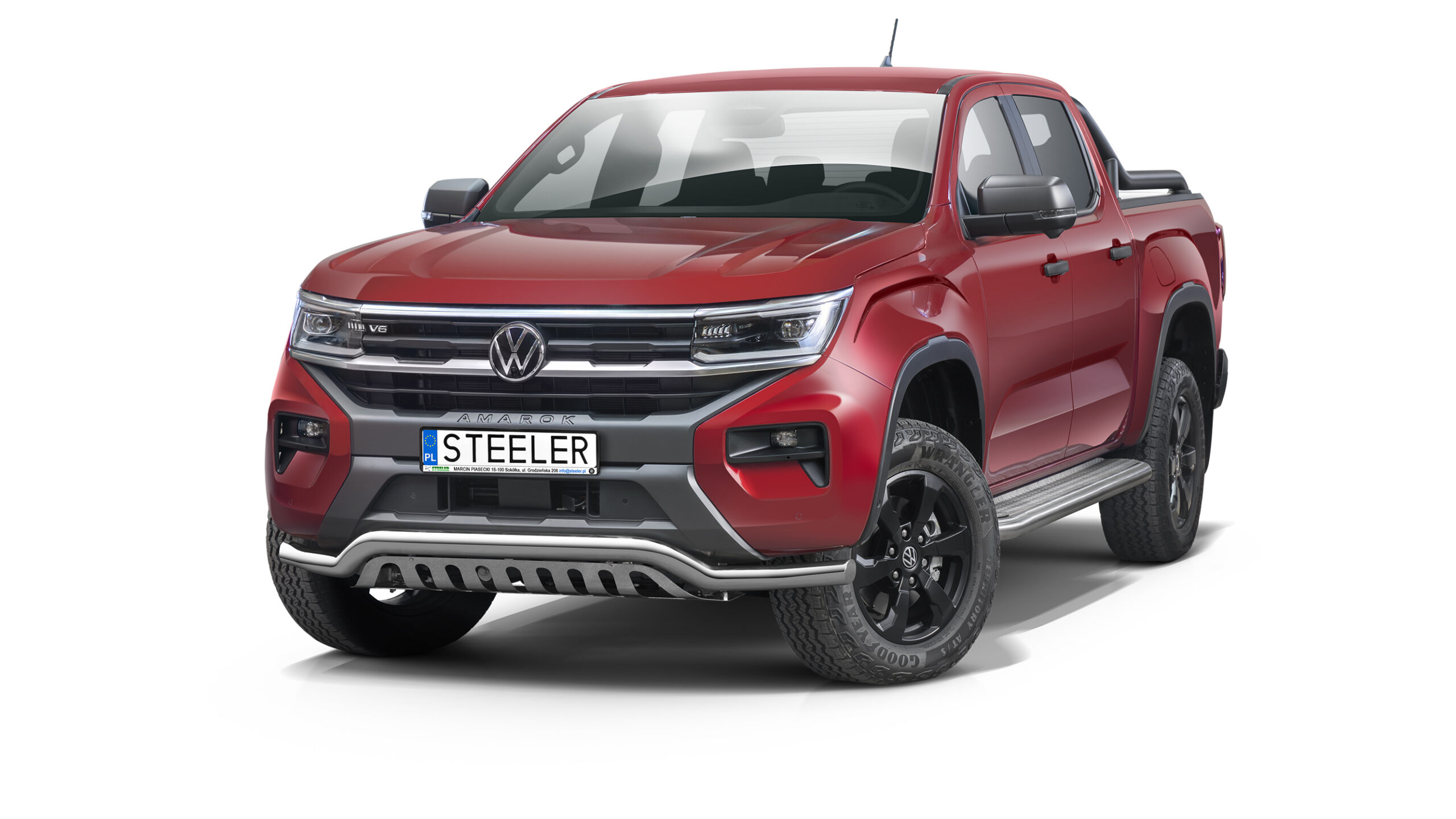 EC stange toru (Low spoiler bar) with axle-plate – Volkswagen Amarok (2023 -)