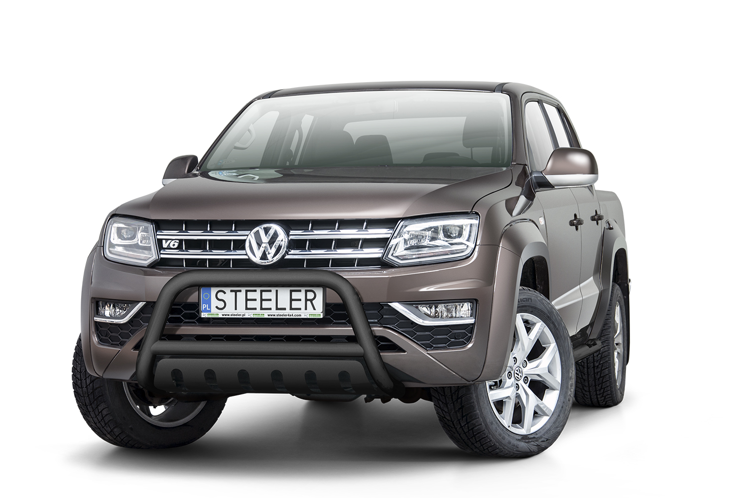 EC “A” esiraud (bar with cross bar) and axle-plate – Volkswagen Amarok V6 (2016 -) – must