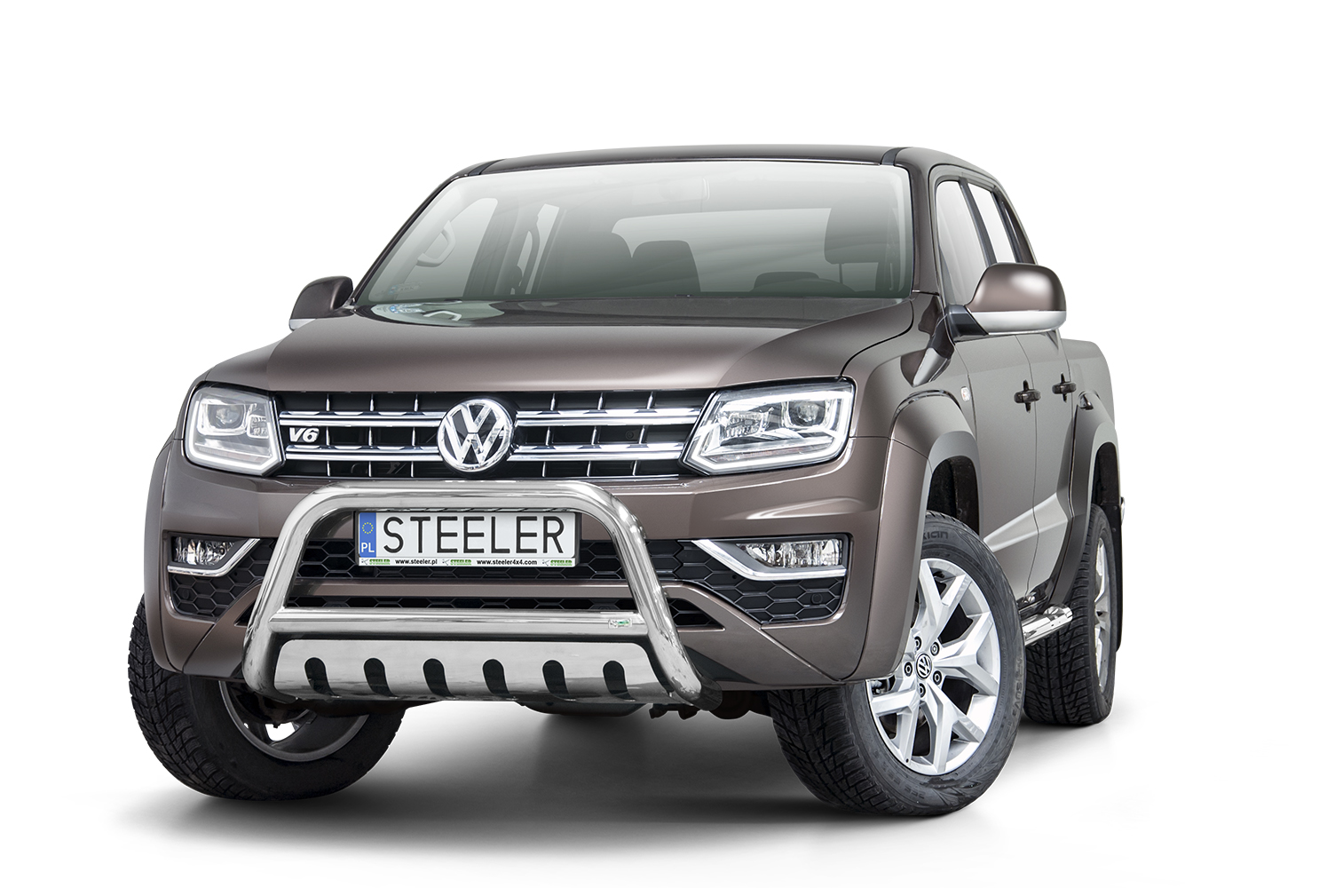 EC “A” esiraud (bar with cross bar) and axle-plate – Volkswagen Amarok V6 (2016 -)